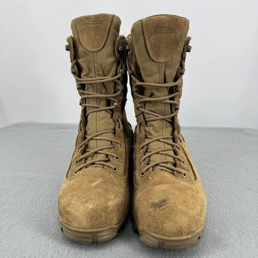 Belleville 533ST Coyote Steel Toe Combat Boots Mens 8 Womens 10 Military USA